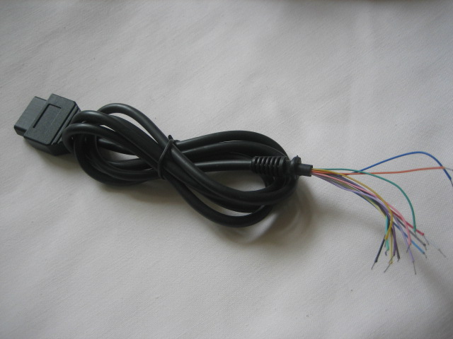 15 pin cable for Neo Geo controller pad - 1.2m - Click Image to Close